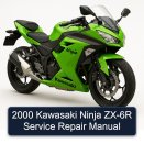 2000 Kawasaki Ninja ZX-6R Service Repair Manual