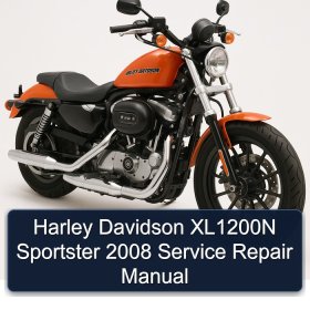 Harley Davidson XL1200N Sportster 2008 Service Repair Manual