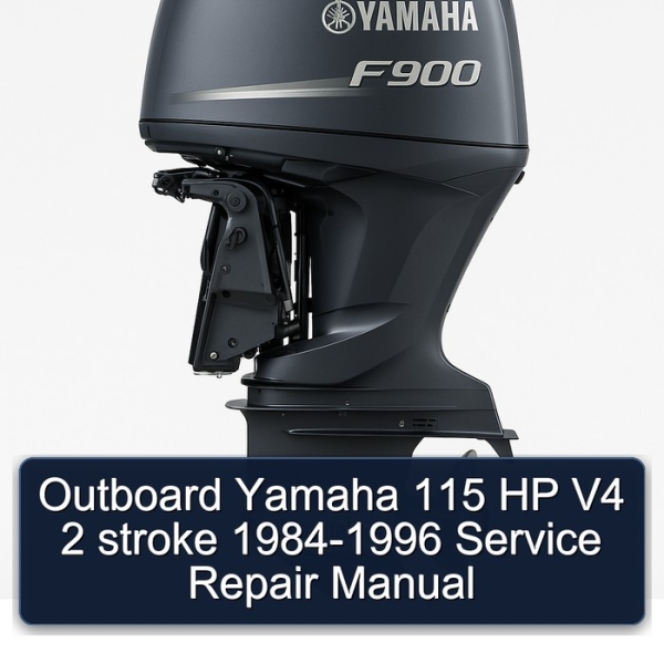 Outboard Yamaha 115 HP V4 2 stroke 1984-1996 Service Repair Manual