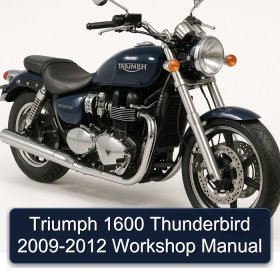 Triumph 1600 Thunderbird 2009-2012 Workshop Manual
