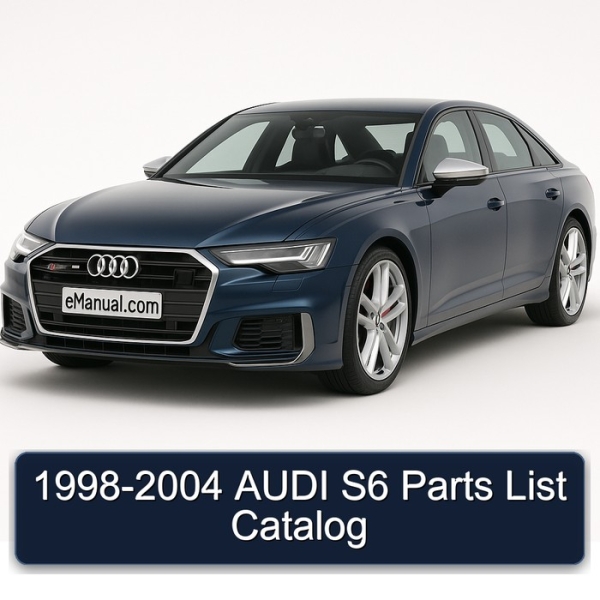 1998-2004 AUDI S6 Parts List Catalog