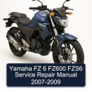 Yamaha FZ 6 FZ600 FZS6 Service Repair Manual 2007-2009