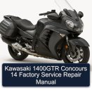 Kawasaki 1400GTR Concours 14 Factory Service Repair Manual