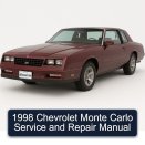 1998 Chevrolet Monte Carlo Service and Repair Manual