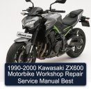 1990-2000 Kawasaki ZX600 Motorbike Workshop Repair Service Manual Best