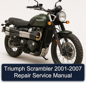 Triumph Scrambler 2001-2007 Repair Service Manual