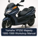 Yamaha YP250 Majesty 1995-1999 Workshop Manual