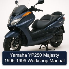 Yamaha YP250 Majesty 1995-1999 Workshop Manual