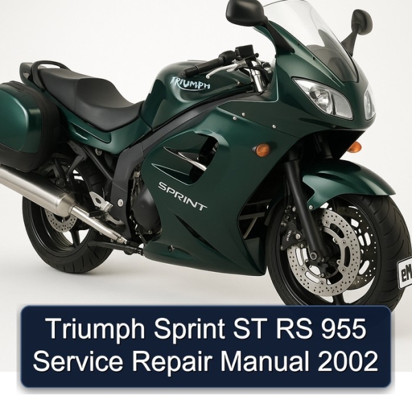 Triumph Sprint ST RS 955 Service Repair Manual 2002