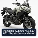 Kawasaki KLE500 KLE 500 2001 Repair Service Manual