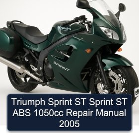 Triumph Sprint ST Sprint ST ABS 1050cc Repair Manual 2005