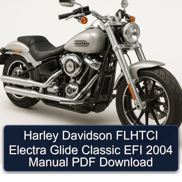 Harley Davidson FLHTCI Electra Glide Classic EFI 2004 Manual PDF Download