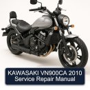 KAWASAKI VN900CA 2010 Service Repair Manual