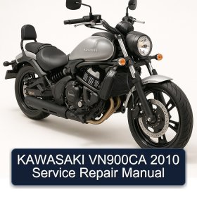 KAWASAKI VN900CA 2010 Service Repair Manual