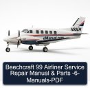 Beechcraft 99 Airliner Service Repair Manual & Parts -6- Manuals-PDF