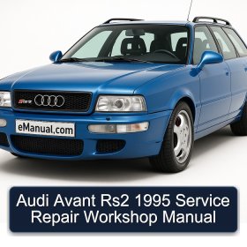 Audi Avant Rs2 1995 Service Repair Workshop Manual