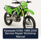 Kawasaki KX60 1988-2000 Service Repair Workshop Manual