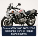 Suzuki GSX1400 2002-2008 Workshop Service Repair Manual Down