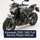 Kawasaki Z500 1982 Full Service Repair Manual