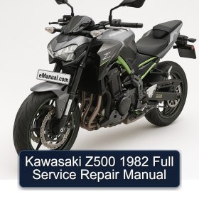 Kawasaki Z500 1982 Full Service Repair Manual