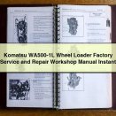 Komatsu WA500-1L Wheel Loader Factory Service and Repair Workshop Manual