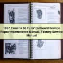 1997 Yamaha 50 TLRV Outboard Service Repair maintenance Manual. Factory Service Manual