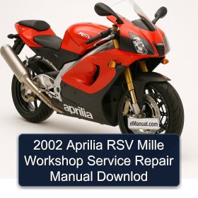 2002 Aprilia RSV Mille Workshop Service Repair Manual Downlod