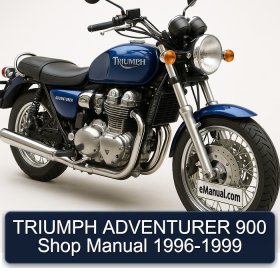 TRIUMPH ADVENTURER 900 Shop Manual 1996-1999