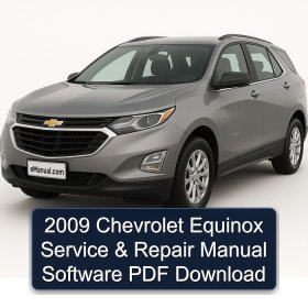 2009 Chevrolet Equinox Service & Repair Manual Software PDF Download