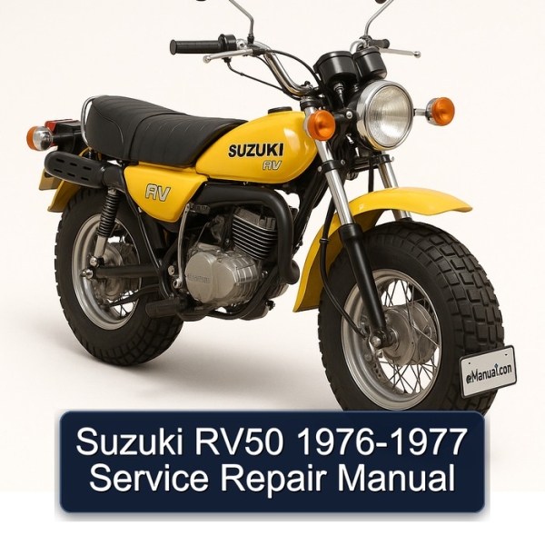 Suzuki RV50 1976-1977 Service Repair Manual
