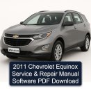 2011 Chevrolet Equinox Service & Repair Manual Software PDF Download