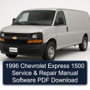 1996 Chevrolet Express 1500 Service & Repair Manual Software PDF Download
