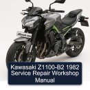Kawasaki Z1100-B2 1982 Service Repair Workshop Manual