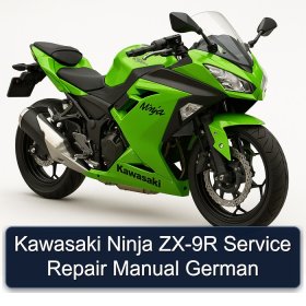 Kawasaki Ninja ZX-9R Service Repair Manual German