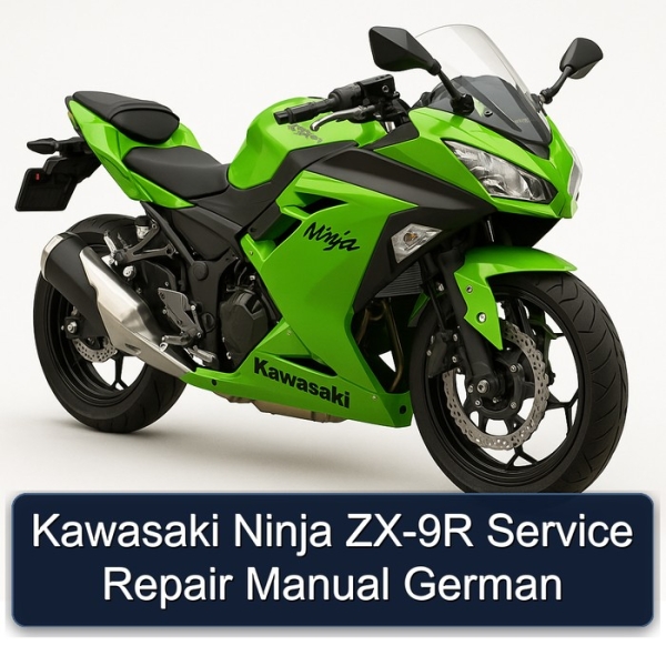 Kawasaki Ninja ZX-9R Service Repair Manual German
