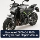 Kawasaki Z650-C4 1980 Factory Service Repair Manual