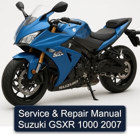 Service & Repair Manual Suzuki GSXR 1000 2007