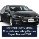 Chevrolet Chevy Malibu Complete Workshop Service Repair Manual 2004
