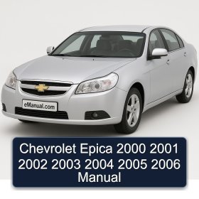 Chevrolet Epica 2000 2001 2002 2003 2004 2005 2006 Manual