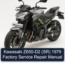 Kawasaki Z650-D2 (SR) 1979 Factory Service Repair Manual
