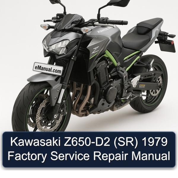 Kawasaki Z650-D2 (SR) 1979 Factory Service Repair Manual