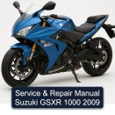Service & Repair Manual Suzuki GSXR 1000 2009