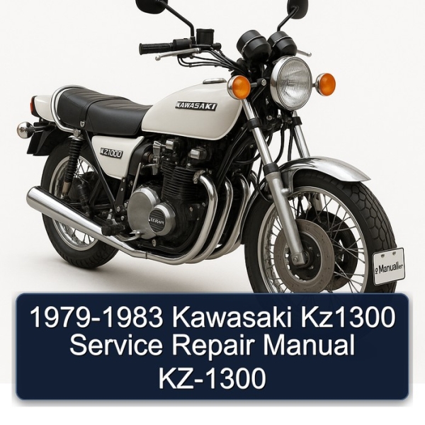 1979-1983 Kawasaki Kz1300 Service Repair Manual KZ-1300