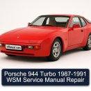 Porsche 944 Turbo 1987-1991 WSM Service Manual Repair