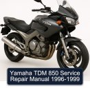 Yamaha TDM 850 Service Repair Manual 1996-1999