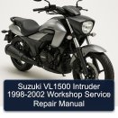 Suzuki VL1500 Intruder 1998-2002 Workshop Service Repair Manual