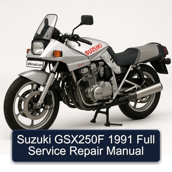 Suzuki GSX250F 1991 Full Service Repair Manual