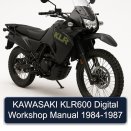KAWASAKI KLR600 Digital Workshop Manual 1984-1987