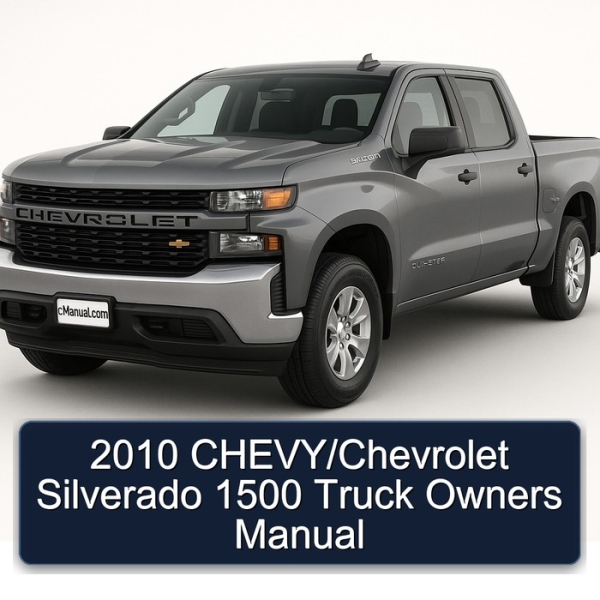 2010 CHEVY/Chevrolet Silverado 1500 Truck Owners Manual