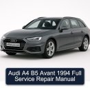 Audi A4 B5 Avant 1994 Full Service Repair Manual